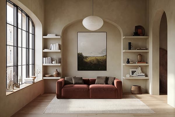Portfolio rendering per divani moderni